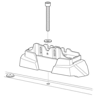 Монтажний комплект Thule 7014 для Renault Trafic (mkIII); Fiat Talento (mkII); Nissan NV300 (mkI) 2014→; Opel Vivaro (mkII)(B) 2014-2018 (TH 187014) - 1 Монтажний комплект Thule 7014 для Renault Trafic (mkIII); Fiat Talento (mkII); Nissan NV300 (mkI) 2014→; Opel Vivaro (mkII)(B) 2014-2018 (TH 187014) - 1 - Robinzon.ua