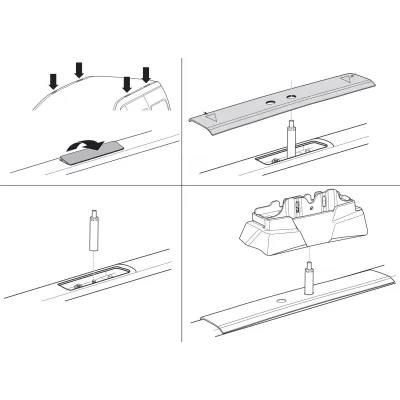 Монтажний комплект Thule 7026 для Honda CR-V (mkIII) 2007-2012 (TH 187026) - 1 Монтажний комплект Thule 7026 для Honda CR-V (mkIII) 2007-2012 (TH 187026) - 1 - Robinzon.ua