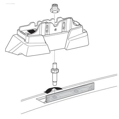 Монтажный комплект Thule 7114 для Subaru Legacy (mkV)(универсал) 2009-2014 (TH 187114) - 1 Монтажный комплект Thule 7114 для Subaru Legacy (mkV)(универсал) 2009-2014 (TH 187114) - 1 - Robinzon.ua