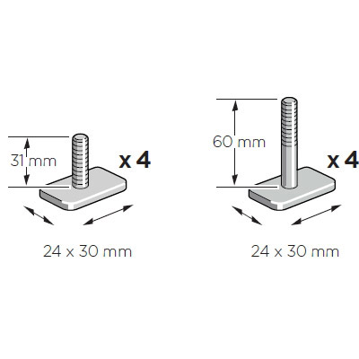 Т-адаптер Thule SnowPack T-track Adapter 8896 (TH 8896) - 1 Т-адаптер Thule SnowPack T-track Adapter 8896 (TH 8896) - 1 - Robinzon.ua