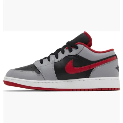 Дитячі Кросівки Nike AIR JORDAN 1 LOW  Сірий 37.5 (7d553560-060 37.5) - 3 - Robinzon.ua