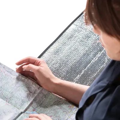 Килимок кемпінговий, каремат Tatonka Alu Seat Mat, Silver (TAT 2988.027) - 4 - Robinzon.ua