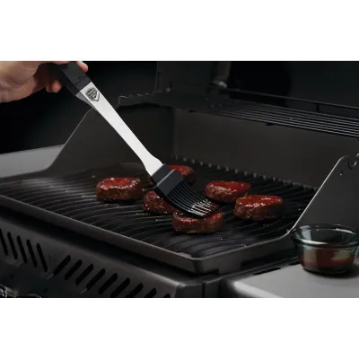 Набор из 3-х предметов из нержавеющей стали Napoleon President's Edition (щипцы, лопатка, кисточка) 70036. - 3 - Robinzon.ua