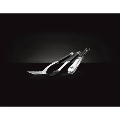 Набор из 3-х предметов из нержавеющей стали Napoleon President's Edition (щипцы, лопатка, кисточка) 70036. - 4 - Robinzon.ua