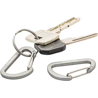 Munkees 3251 карабіни Flat Wiregate 4 mm x 40 mm 2-Pack grey - 1 - Robinzon.ua