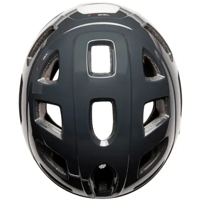 Велошлем Cairn Quartz LED USB, Shiny shadow, 52-58, M (0300380-54-52-58) - 2 - Robinzon.ua