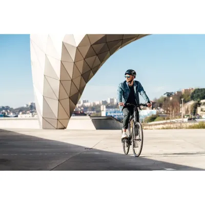 Велошлем Cairn Quartz LED USB, Shiny shadow, 52-58, M (0300380-54-52-58) - 3 - Robinzon.ua