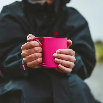 Lifeventure набір Ellipse Camping Tableware Set pink - 1 - Robinzon.ua