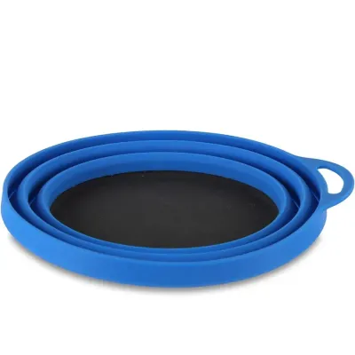 Lifeventure тарелка Silicone Ellipse Bowl blue - 2 - Robinzon.ua