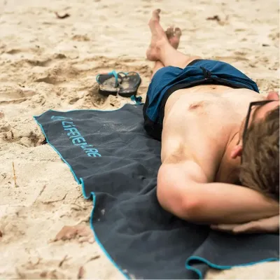 Lifeventure рушник Recycled Soft Fibre Trek grey XL - 3 - Robinzon.ua