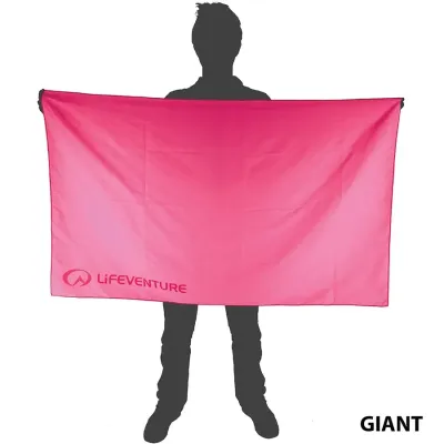 Lifeventure рушник Soft Fibre Advance pink Giant - 5 - Robinzon.ua
