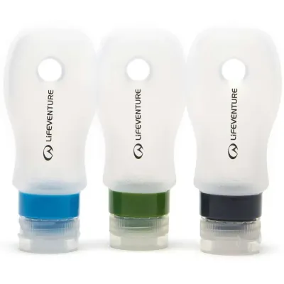 Lifeventure набір Silicone Flight Bottle Set - 3 Lifeventure набір Silicone Flight Bottle Set - 3 - Robinzon.ua