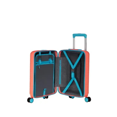 Чемодан 52 см ROLLIO CORAL BLUE - 1 - Robinzon.ua