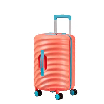 Чемодан 52 см ROLLIO CORAL BLUE - 3 - Robinzon.ua