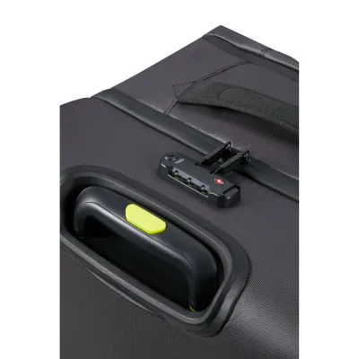 Дорожная сумка на колесах URBAN TRACK BLACK/LIME - 2 - Robinzon.ua