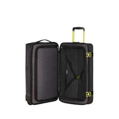 Дорожная сумка на колесах URBAN TRACK BLACK/LIME - 1 - Robinzon.ua