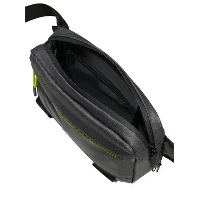 Сумка поясна URBAN TRACK BLACK/LIME - 1 - Robinzon.ua