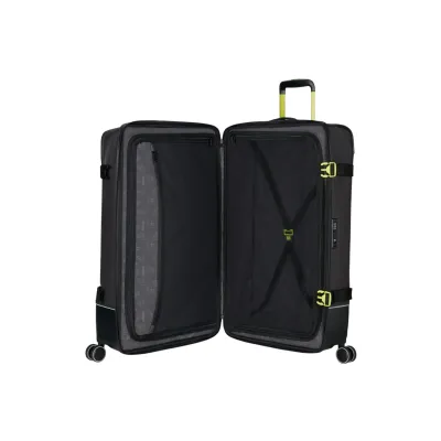 Чемодан 79 см URBAN TRACK BLACK/LIME - 1 - Robinzon.ua