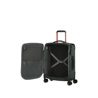 Чемодан 55 см RESPARK BLACK SPORT - 1 - Robinzon.ua