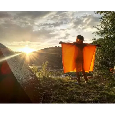 AceCamp пончо Vinyl Rain Poncho orange - 4 - Robinzon.ua