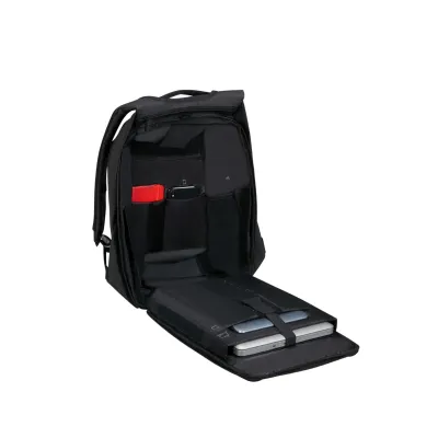 Рюкзак-антизлодій 15.6" SECURIPAK 2.0 CHARCOAL/RED - 1 - Robinzon.ua