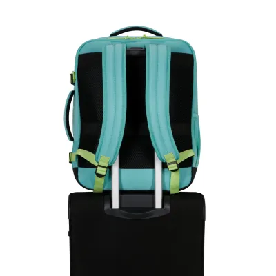 Рюкзак для подорожей M 15.6" TAKE2CABIN DUSTY TURQUOISE/LIME - 1 Рюкзак для подорожей M 15.6" TAKE2CABIN DUSTY TURQUOISE/LIME - 1 - Robinzon.ua