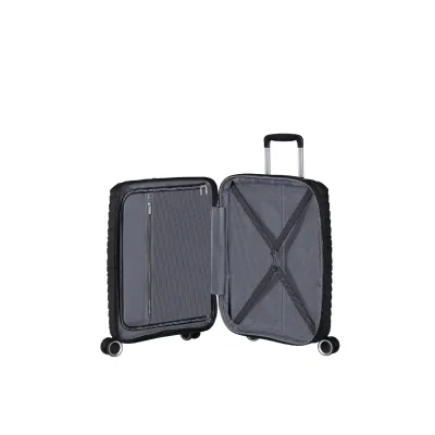 Валіза 55 см FLYTWIST SHADOW BLACK - 1 - Robinzon.ua