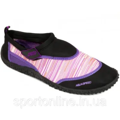 Аквашузи Aqua Speed AQUA SHOE MODEL 2A 6543 чорний, рожевий 29 розмір 673-2A 29 - 1 - Robinzon.ua