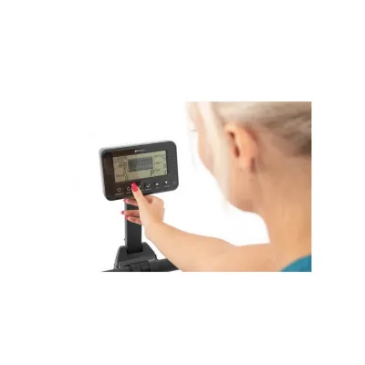 Гребний тренажер Hop-Sport HS-095R Spike електромагнітний + мат чорний - 2 - Robinzon.ua