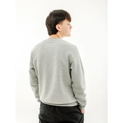 Мужская Кофта Nike CREW BB Серый XL (7dFN0245-063 XL) - 2 - Robinzon.ua