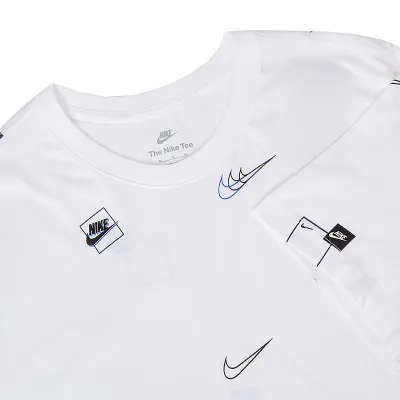 Чоловіча Футболка Nike M NSW 12 MO LOGO AOP TEE Білий XL (7dDN5246-100 XL) - 2 Чоловіча Футболка Nike M NSW 12 MO LOGO AOP TEE Білий XL (7dDN5246-100 XL) - 2 - Robinzon.ua