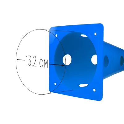 Конус-фішка спортивна EasyFit 31 см синя - 2 - Robinzon.ua