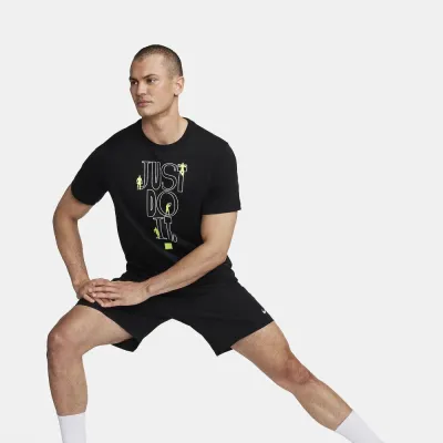 Чоловіча Футболка Nike Fitness Чорний XL (7dFQ3899-010 XL) - 2 Чоловіча Футболка Nike Fitness Чорний XL (7dFQ3899-010 XL) - 2 - Robinzon.ua