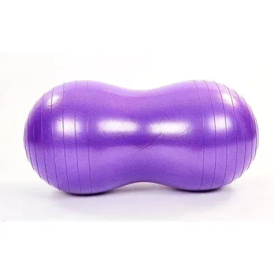 М'яч для фітнеса EasyFit Peanut 45х90 см фіолетовий (фітбол горіх-арахіс) - 1 - Robinzon.ua