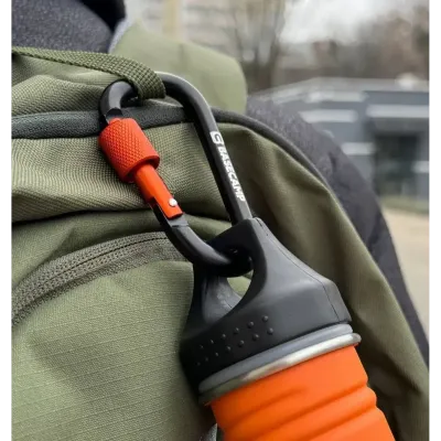 Карабін алюмінієвий сервісний Base Camp Delta 8 Screw Set, Grey (BCP 61116) - 2 - Robinzon.ua