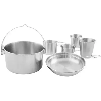 Набір посуду Tatonka Mini Set II, Silver (TAT 4145.000) - 1 - Robinzon.ua