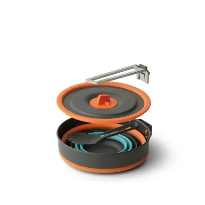 Набір посуду Sea to Summit Frontier UL Collapsible One Pot Cook Set w/1L Pot (STS ACK025031-122107) - 3 - Robinzon.ua