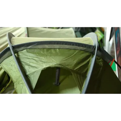 <h2>Намет Pinguin Summit 2 Dural</h2> <p>Легкий універсальний намет <strong>Pinguin Summit 2</strong> з дюралюмінієвими дугами – одна з останніх розробок виробника. Намет розрахований навіть на найсуворіші погодні умови. Завдяки одному великому тамбуру мо - 6 - Robinzon.ua