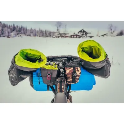 Рукавички на кермо велосипеда Acepac Poggies, Black (ACPC 501408) - 4 - Robinzon.ua