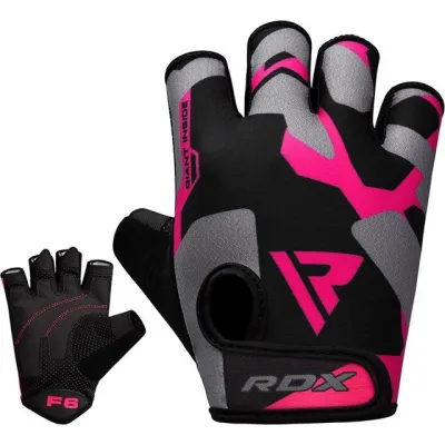 Перчатки для фитнеса RDX F6 Sumblimation PINK M - 4 - Robinzon.ua