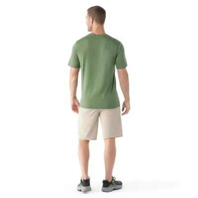 Футболка чоловіча Smartwool Men's Merino Short Sleeve Tee, Fern Green, L (SW SW016948.N06-L) - 2 - Robinzon.ua