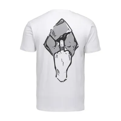 Футболка чоловіча Black Diamond M Mono Pocket SS Tee, White, XL (BD 7302591006XLG1) - 1 - Robinzon.ua
