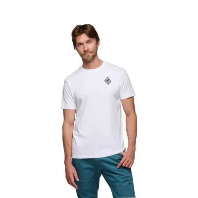 Футболка чоловіча Black Diamond M Mono Pocket SS Tee, White, XL (BD 7302591006XLG1) - 2 - Robinzon.ua