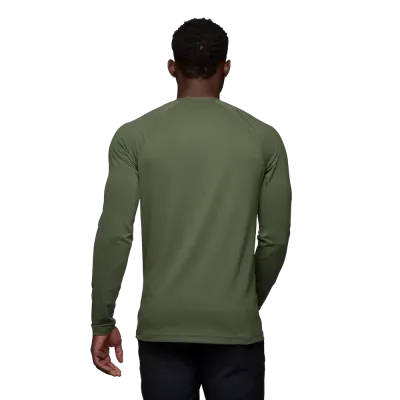 Футболка з довгим рукавом чоловіча Black Diamond M Alpenglow LS Crew, Tundra, XL (BD 7520923010XLG1) - 1 - Robinzon.ua