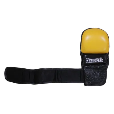 Рукавички для змішаних єдиноборств MMA Sprinter жовто-чорні XL - 2 - Robinzon.ua