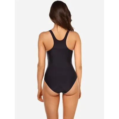 Купальник закритий для жінок Aqua Speed STELLA LADY Чорний, Сірий 36 (299-15 36) - 1 - Robinzon.ua