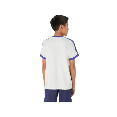 Футболка Asics BOYS TENNIS SS TOP CREAM/DARK COBALT (M) 2044A044-100 M - 1 - Robinzon.ua