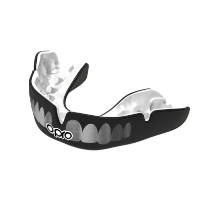 Капа OPRO Instant TEETH доросла (вік 11+) Black/Silver (art.102526002) - 1 - Robinzon.ua