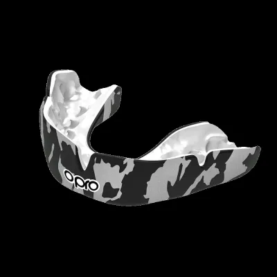 Капа OPRO Instant CAMO доросла (вік 11+) Black/White (art.102523002) - 1 - Robinzon.ua