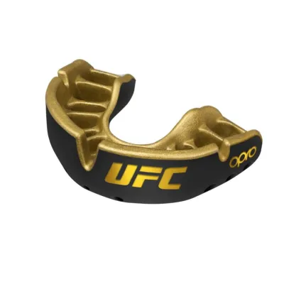 Капа OPRO Gold UFC дитяча (вік до 10р.) Black/Gold (art.102517001) - 5 Капа OPRO Gold UFC дитяча (вік до 10р.) Black/Gold (art.102517001) - 5 - Robinzon.ua